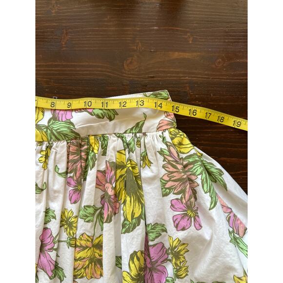 AFRM Freya Floral Bubble Mini Skirt 27 Coquette Ballet Soft Girl Spring Easter - Picture 10 of 12
